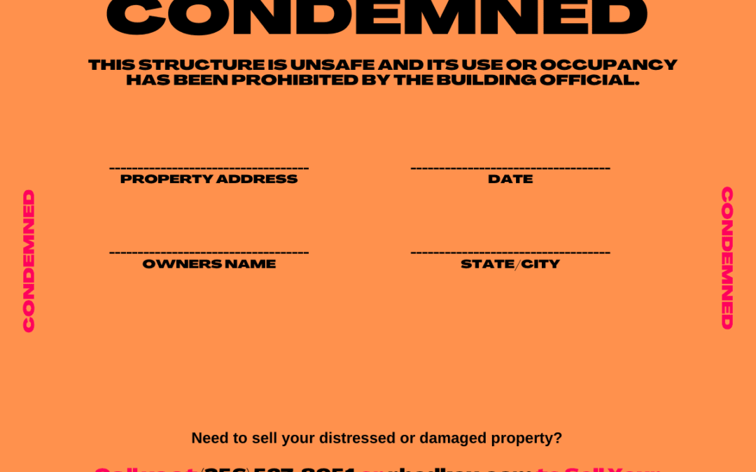 Can I Sell A Condemned Property In Birmingham, AL?